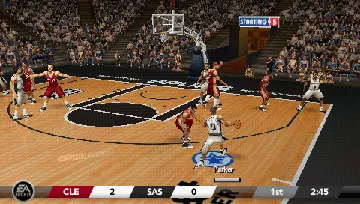 NBA Live 08 (EU) screen shot game playing